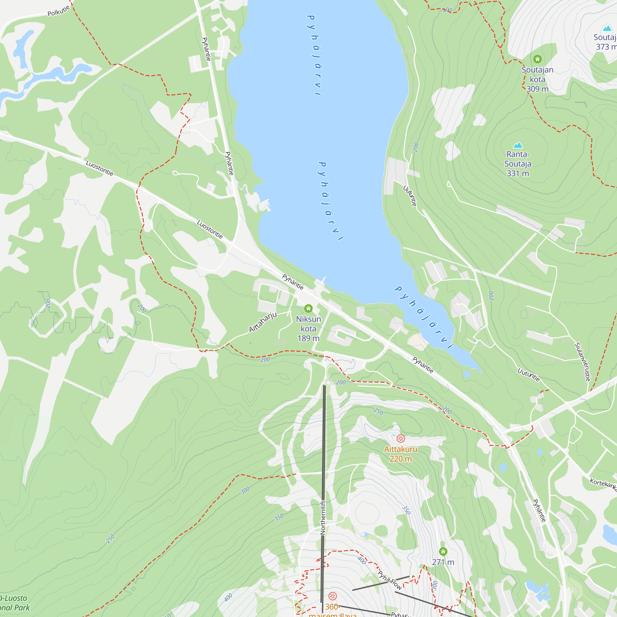 Niksun kota map