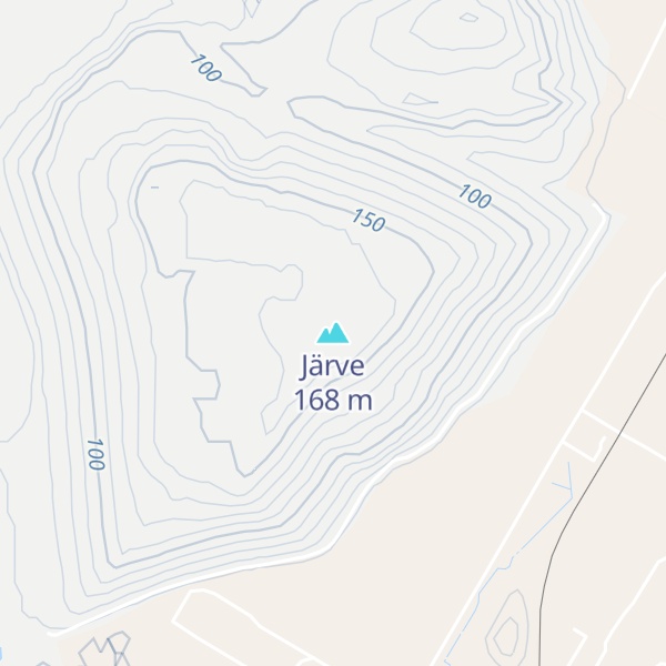 Map of Järve