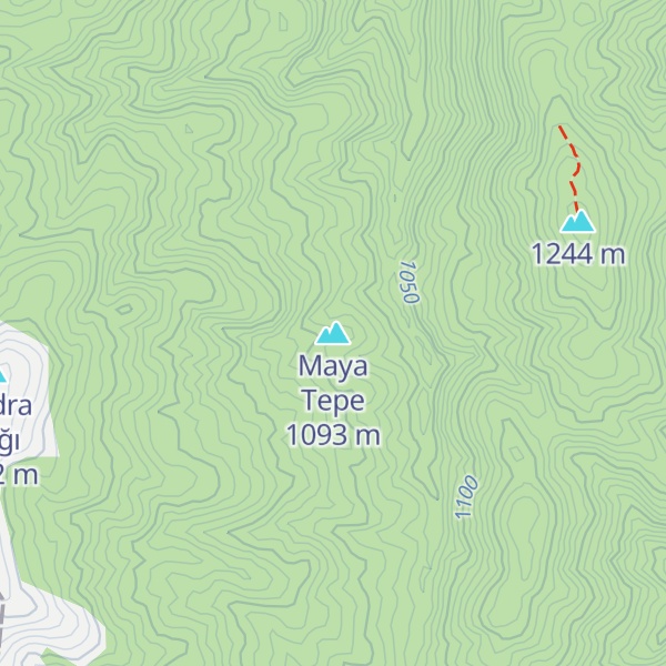Map of Maya Tepe