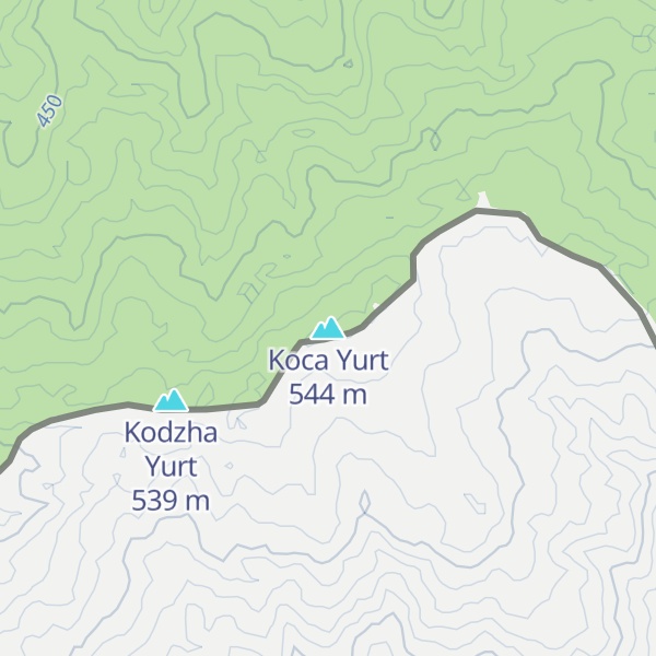 Map of Koca Yurt