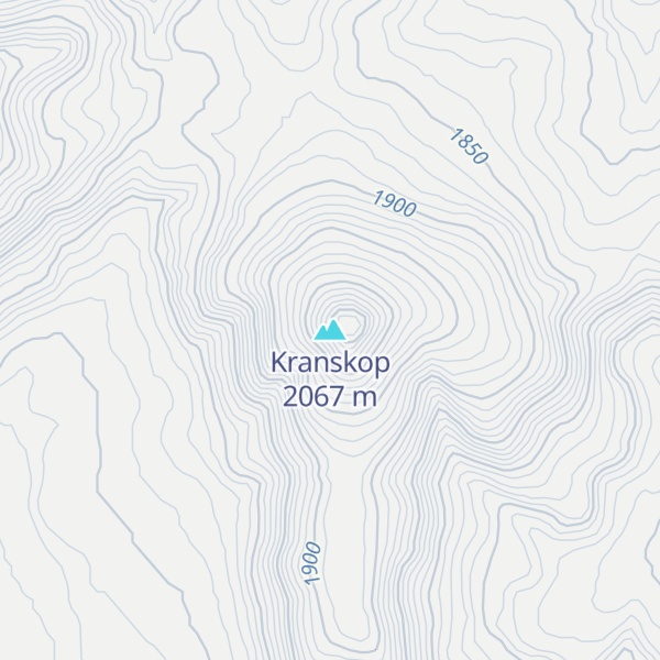 Map of Kranskop