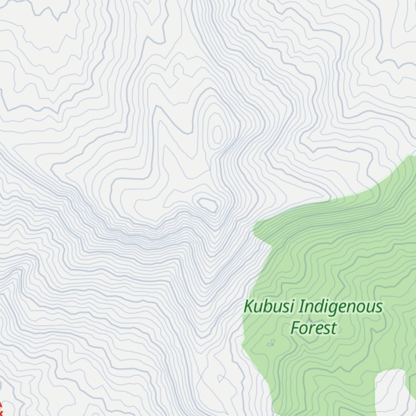 Map of Mount Thomas