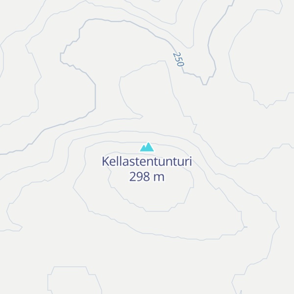 Map of Kellastentunturi