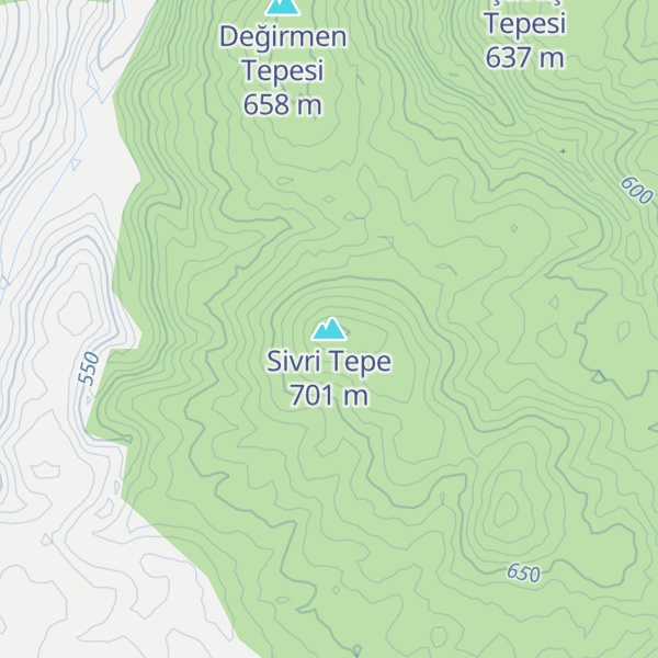 Map of Sivri Tepe
