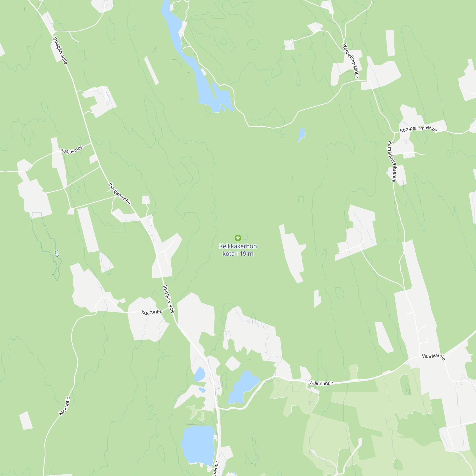 Kelkkakerhon kota map