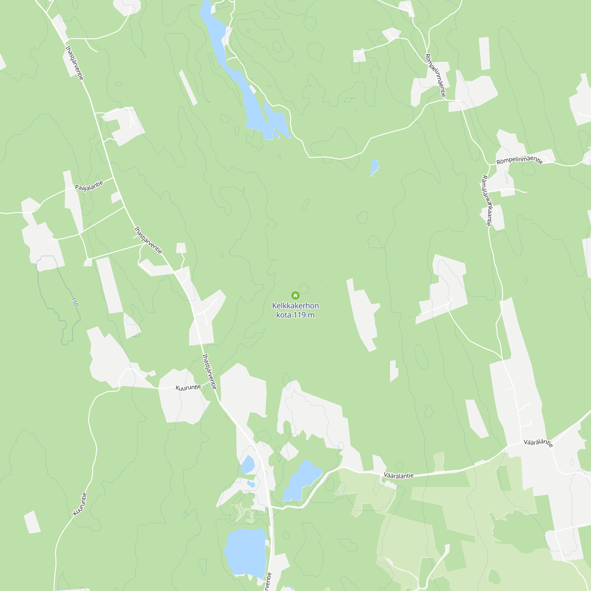 Kelkkakerhon kota map
