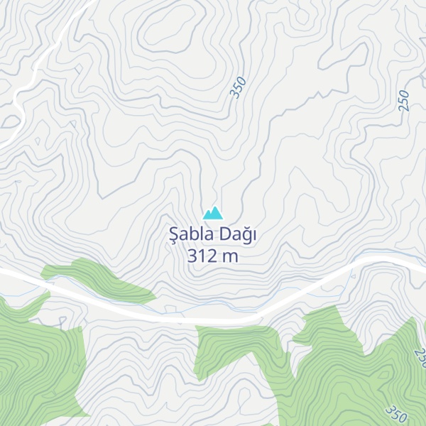 Map of Şabla Dağı