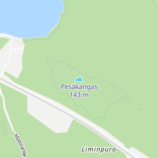 Map of Pesäkangas