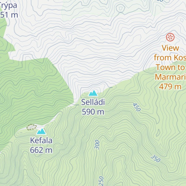 Map of Selládi