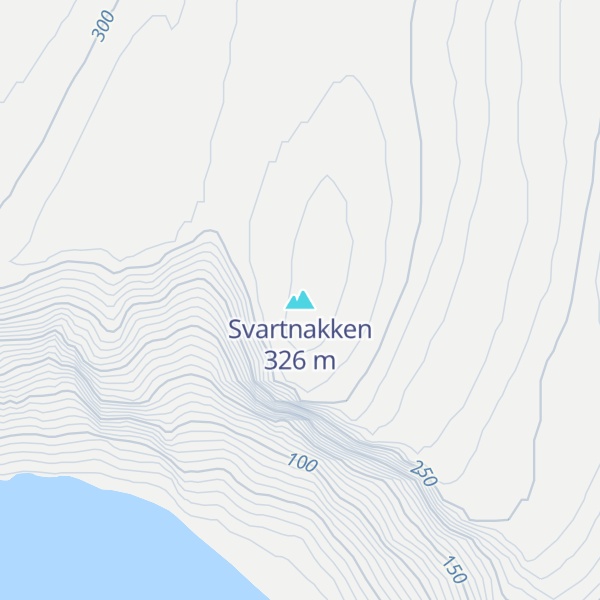 Map of Svartnakken