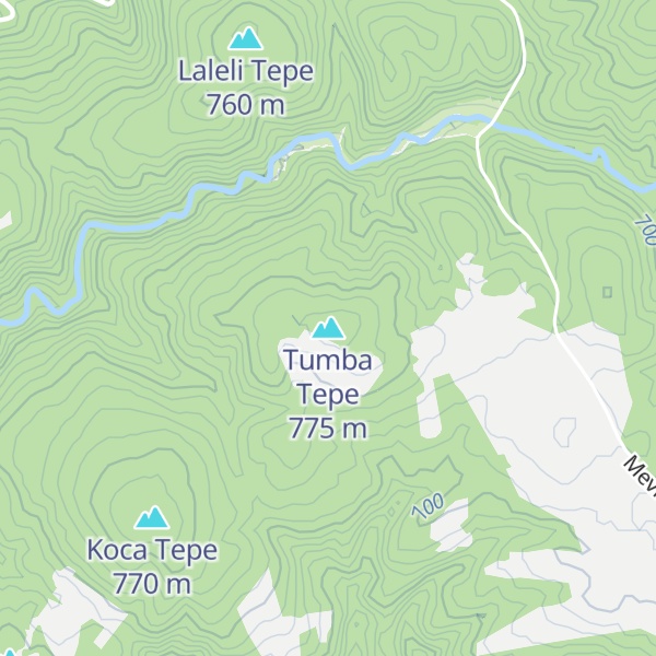 Map of Tumba Tepe