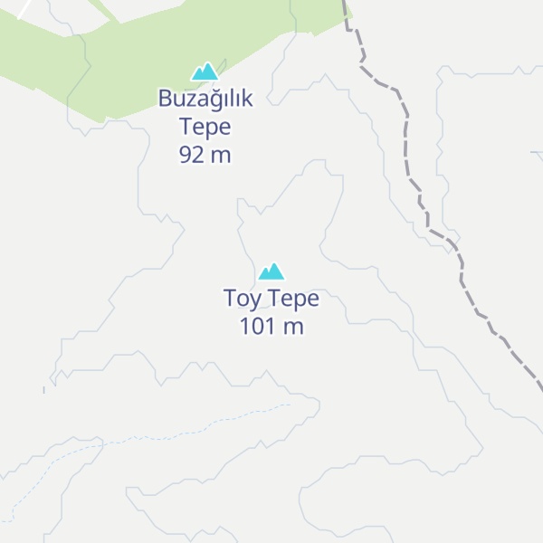 Map of Toy Tepe