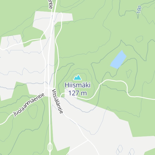 Map of Hiismäki
