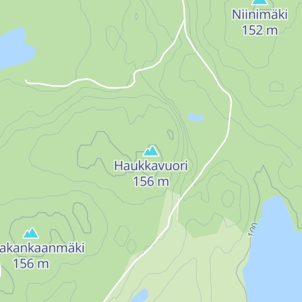 Map of Haukkavuori