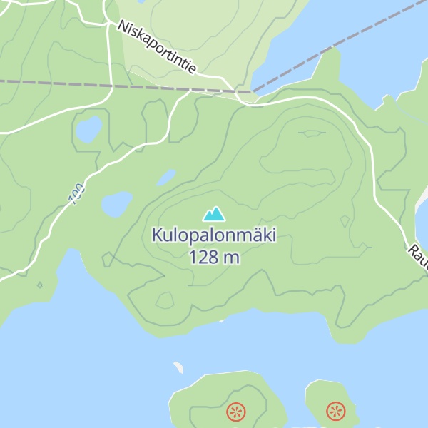 Map of Kulopalonmäki