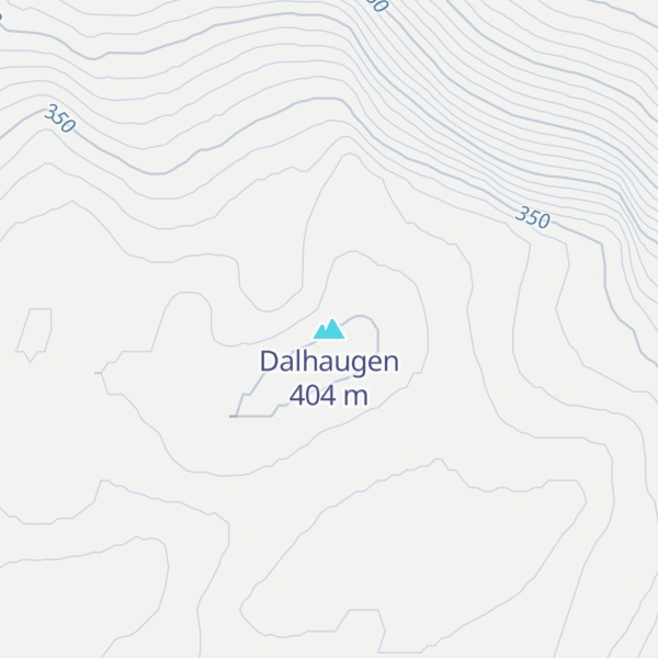 Map of Dalhaugen