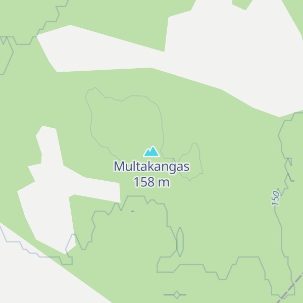 Map of Multakangas