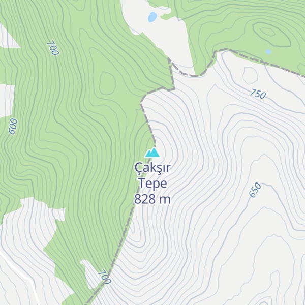 Map of Çakşır Tepe