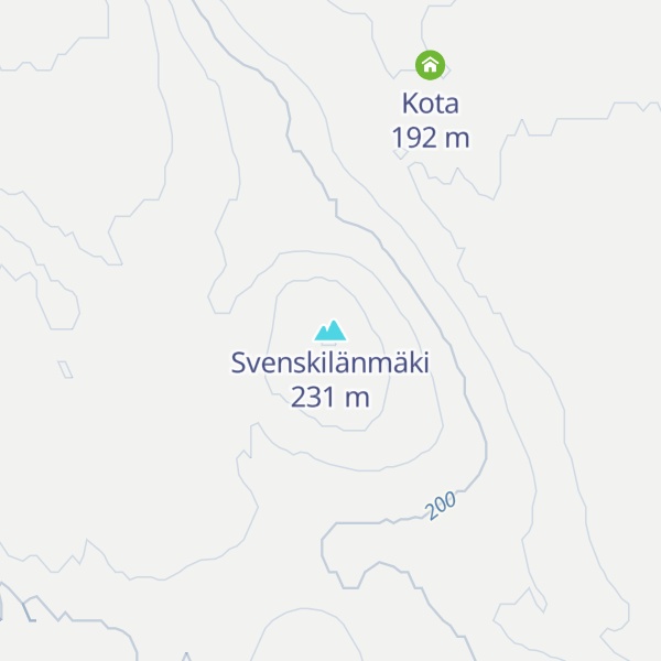 Map of Svenskilänmäki