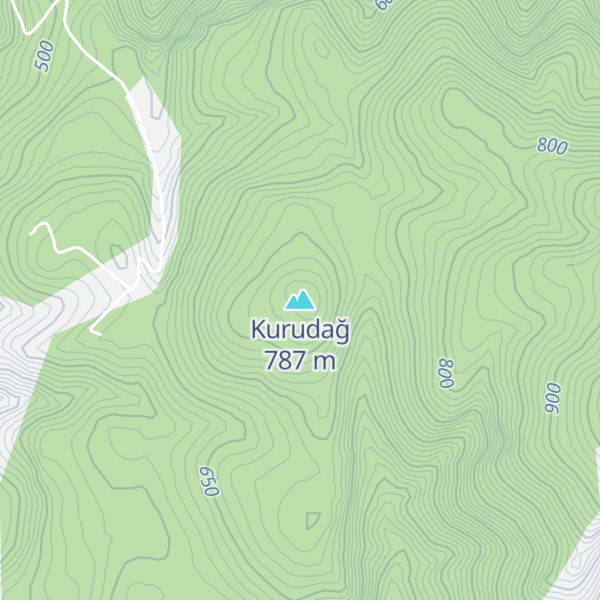 Map of Kurudağ