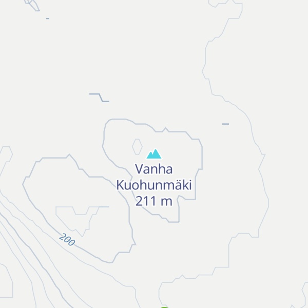 Map of Vanha Kuohunmäki