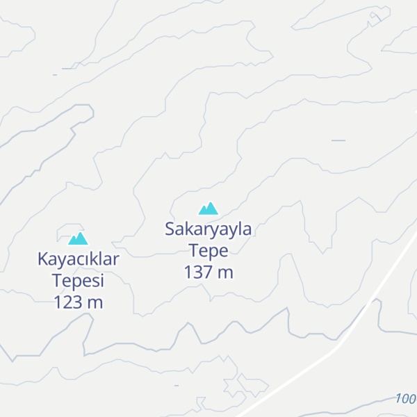 Map of Sakaryayla Tepe