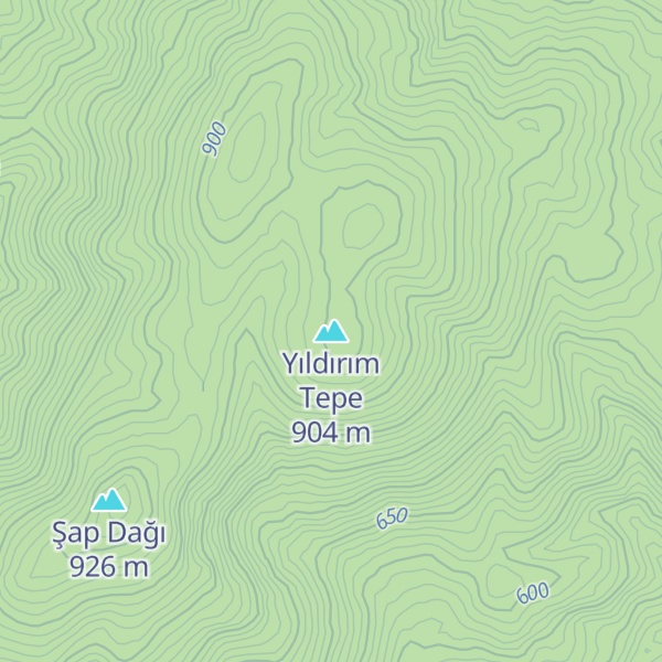 Map of Yıldırım Tepe
