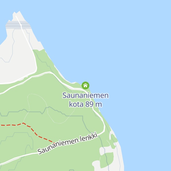 Map of Saunaniemen kota