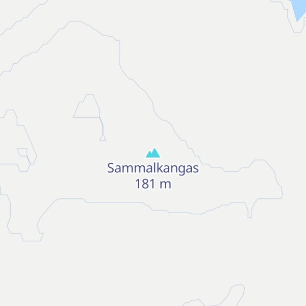 Map of Sammalkangas