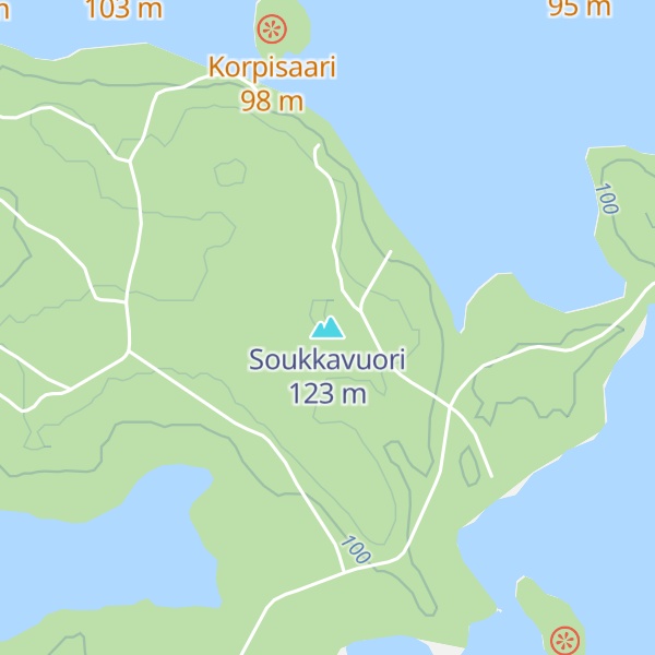 Map of Soukkavuori