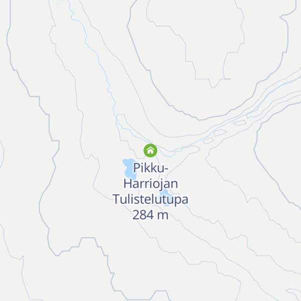 Map of Pikku-Harriojan Tulistelutupa