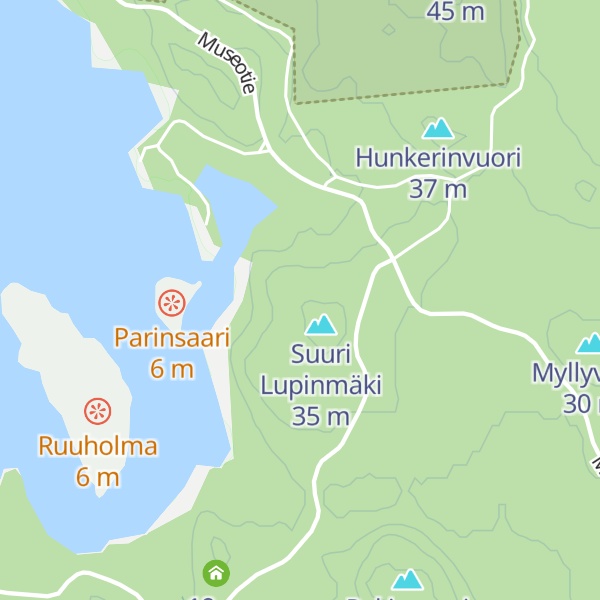 Map of Suuri Lupinmäki