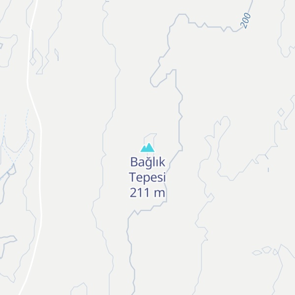Map of Bağlık Tepesi