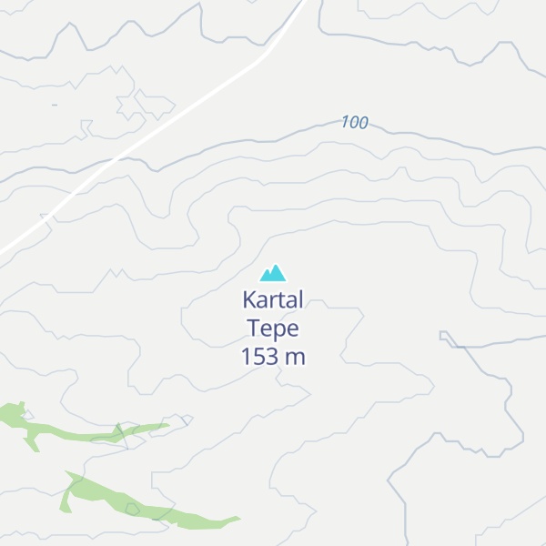 Map of Kartal Tepe