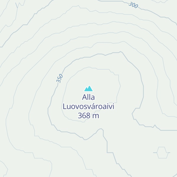 Map of Alla Luovosvároaivi