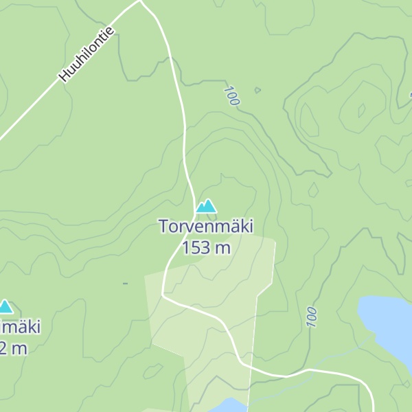 Map of Torvenmäki