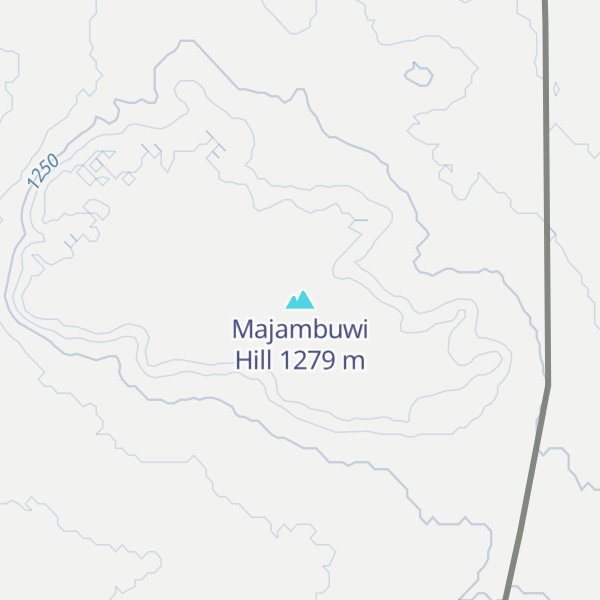 Map of Majambuwi Hill