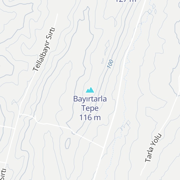 Map of Bayırtarla Tepe