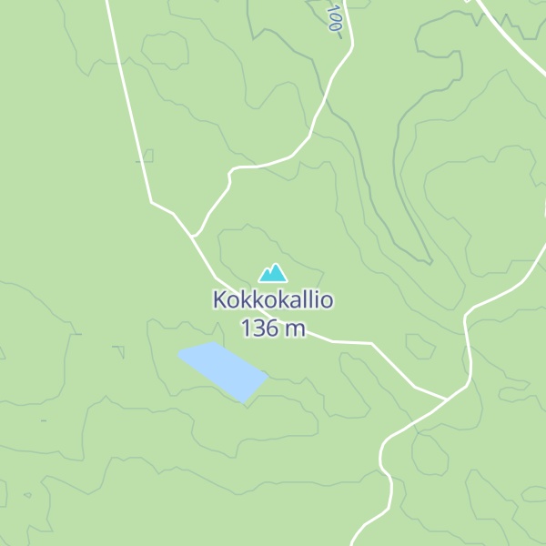 Map of Kokkokallio