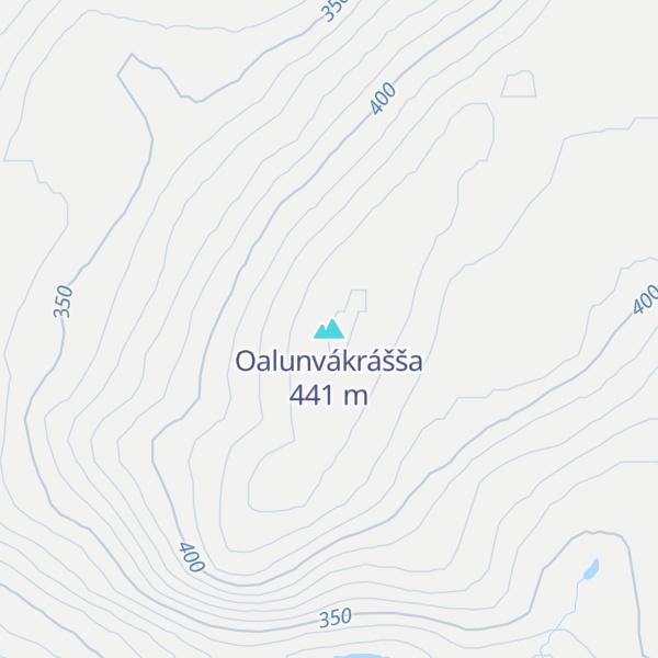 Map of Oalunvákrášša
