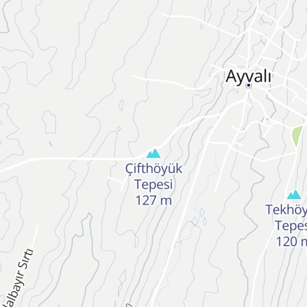 Map of Çifthöyük Tepesi