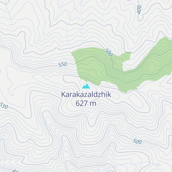 Map of Karakazaldzhik