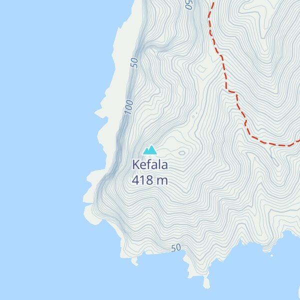 Map of Kefala