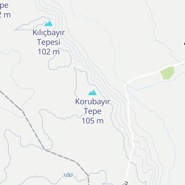 Map of Korubayır Tepe