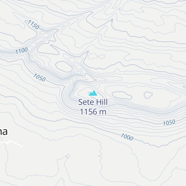 Map of Sete Hill
