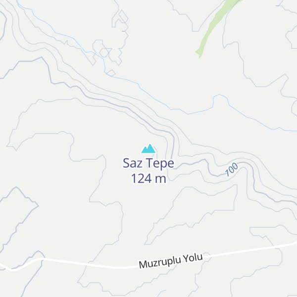 Map of Saz Tepe