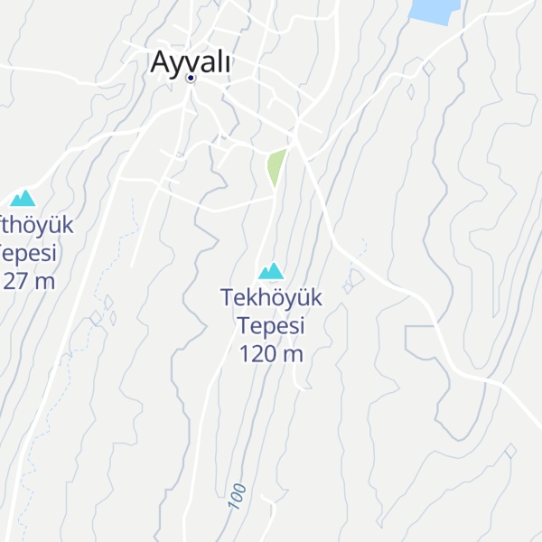 Map of Tekhöyük Tepesi