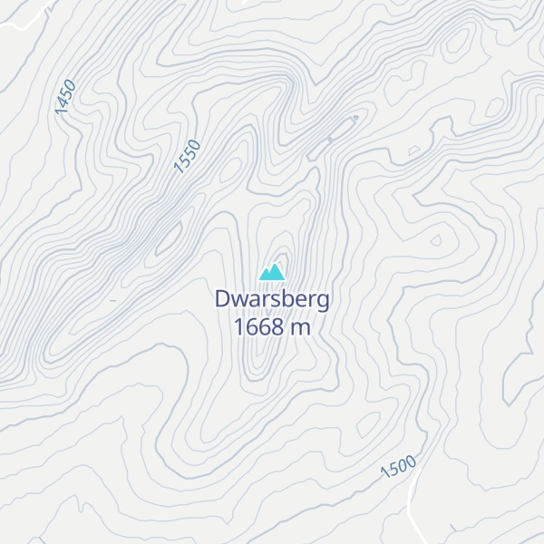 Map of Dwarsberg
