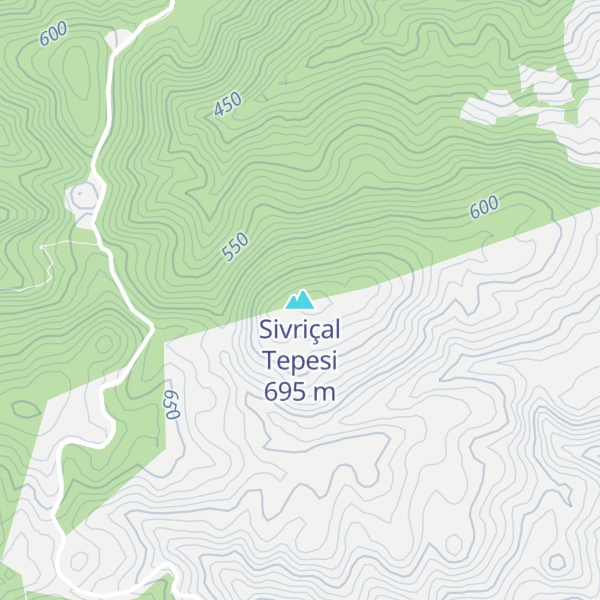Map of Sivriçal Tepesi