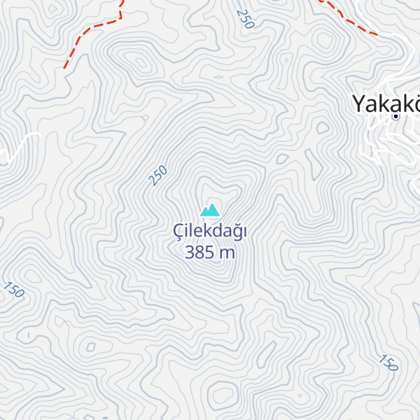 Map of Çilekdağı